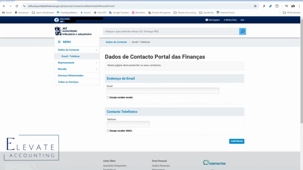 how to authenticate your email and phone number - step 5